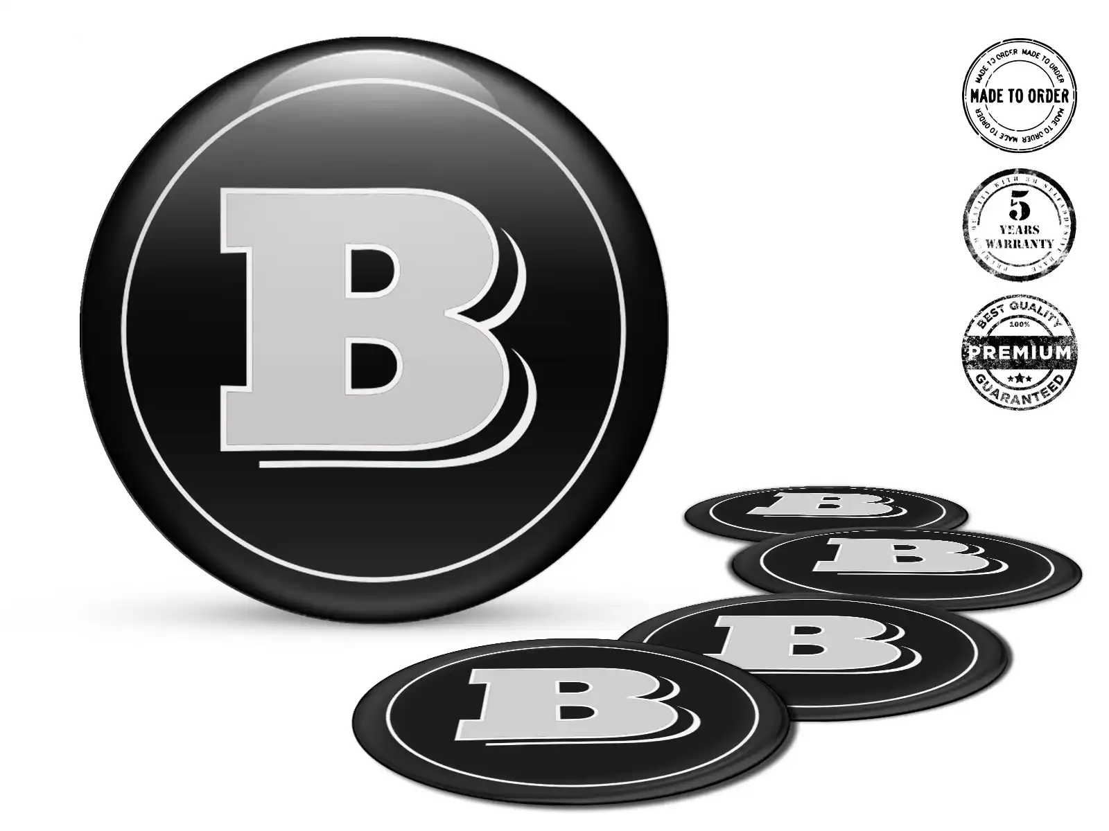 Brabus Edición Insignias Rueda Pulso Momentum Supremo